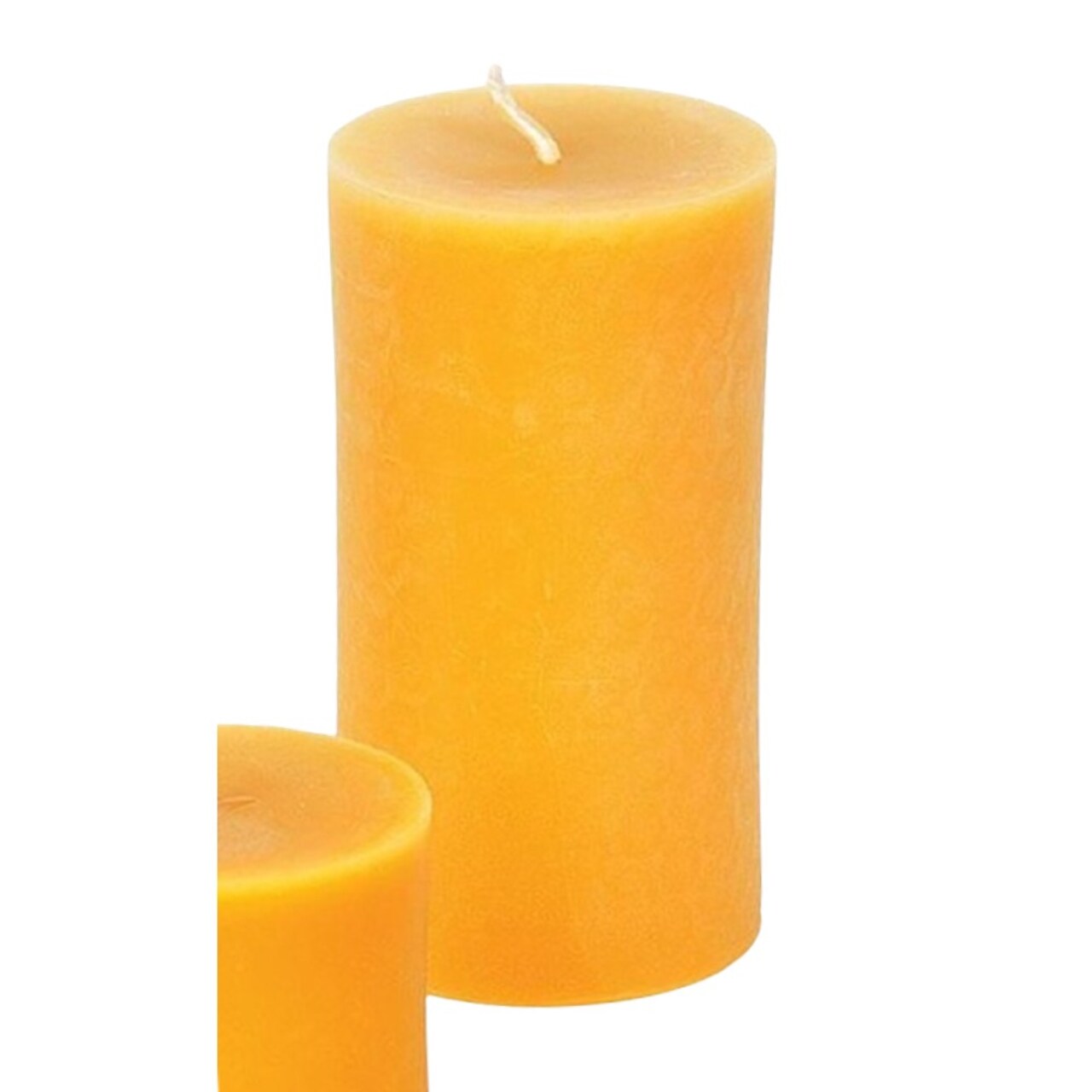 100% Beeswax Pillar Candle, Long Burn Time and Honey-Like Fragrance, Smokeless and Dripless, No Added Scents, Paraffin or Chemical Fillers